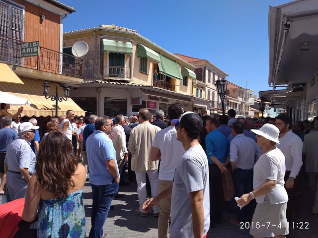 Φωτορεπορτάζ από την επίσκεψη του Κυριάκου Μητσοτάκη στη Λευκάδα - Φωτογραφία 65