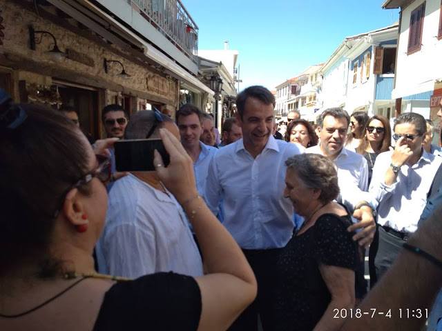 Φωτορεπορτάζ από την επίσκεψη του Κυριάκου Μητσοτάκη στη Λευκάδα - Φωτογραφία 72