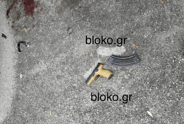 Άδειος από ευρήματα ο γεμιστήρας του καλάσνικοφ - Πόλεμος με ένοπλη συμπλοκή για τα μαγαζιά του Καραγιάννη - Φωτογραφία 1