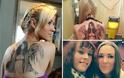 Έκανε τατουάζ με τη στάχτη της νεκρής αδελφής της [photos]