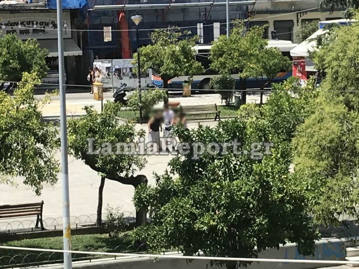 Λαμία: Έπεσε πάλι ξύλο στην πλατεία Πάρκου (ΒΙΝΤΕΟ-ΦΩΤΟ) - Φωτογραφία 6