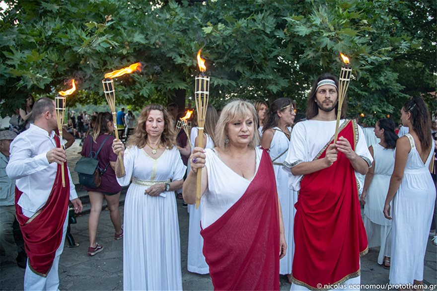 Φωτογραφίες από τη μεγάλη σύναξη των δωδεκαθεϊστών στο Λιτόχωρο - Φωτογραφία 10