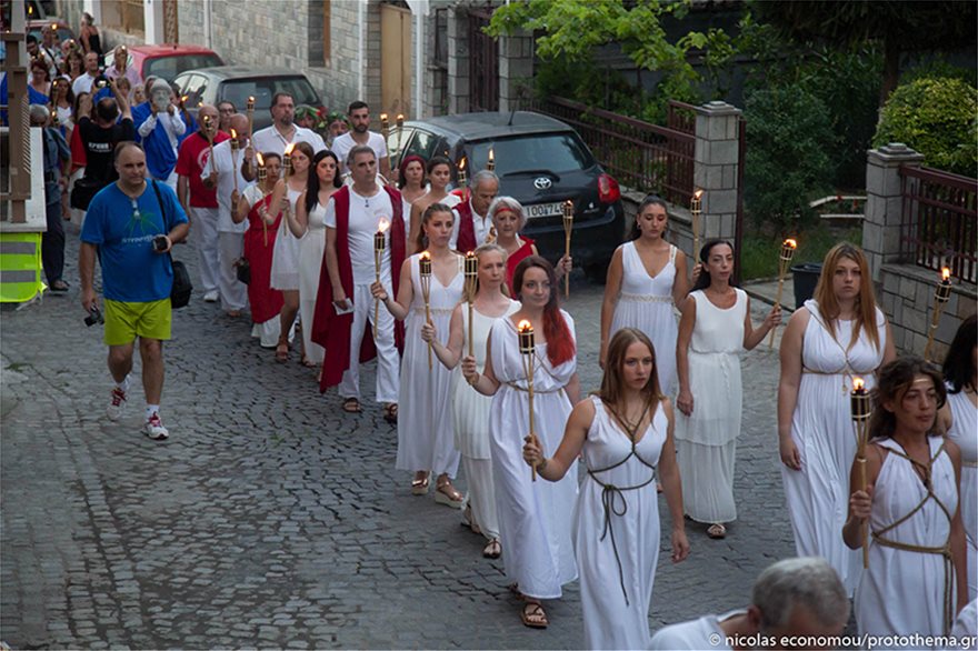 Φωτογραφίες από τη μεγάλη σύναξη των δωδεκαθεϊστών στο Λιτόχωρο - Φωτογραφία 14