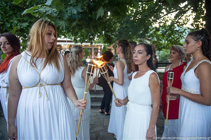 Φωτογραφίες από τη μεγάλη σύναξη των δωδεκαθεϊστών στο Λιτόχωρο - Φωτογραφία 11