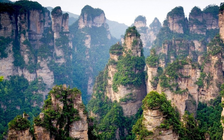 Τα περίεργα βουνά Τιανζί στην Κίνα - Φωτογραφία 2