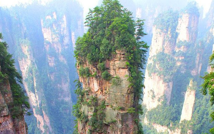 Τα περίεργα βουνά Τιανζί στην Κίνα - Φωτογραφία 3