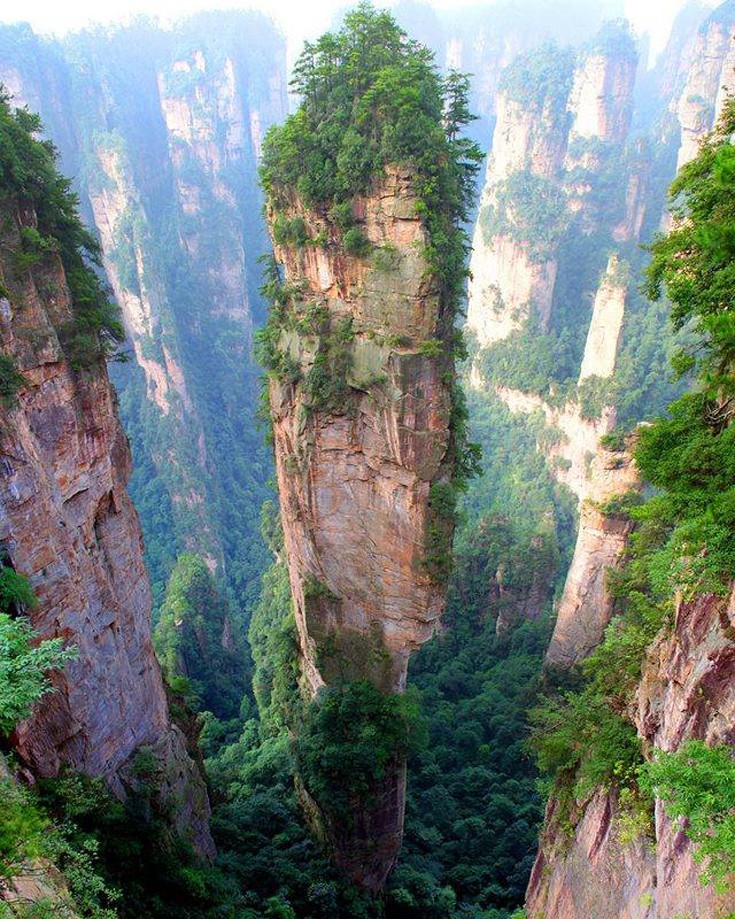 Τα περίεργα βουνά Τιανζί στην Κίνα - Φωτογραφία 4