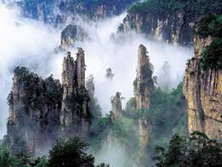 Τα περίεργα βουνά Τιανζί στην Κίνα - Φωτογραφία 6
