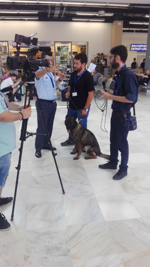 Άκτιο: Backstage από τα γυρίσματα για την ασφάλεια του Αεροδρομίου (ΦΩΤΟ) - Φωτογραφία 35