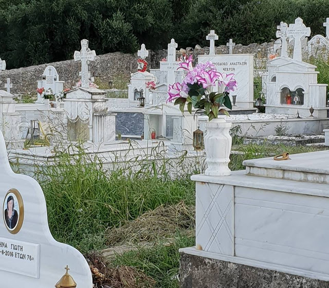 Αγριόχορτα πνίγουν τους τάφους στο ΒΑΣΙΛΟΠΟΥΛΟ Ξηρομέρου (ΦΩΤΟ) - Φωτογραφία 9