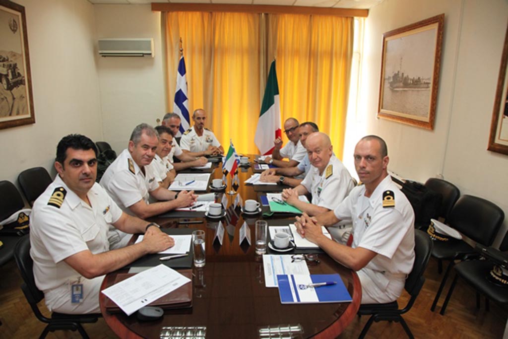 ΠΝ: 16ος Κύκλος Συνομιλιών με το Ναυτικό της Ιταλίας - Φωτογραφία 3
