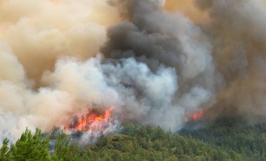 Σητεία: Μεγάλη φωτιά μαίνεται στο Λασίθι - Φωτογραφία 1