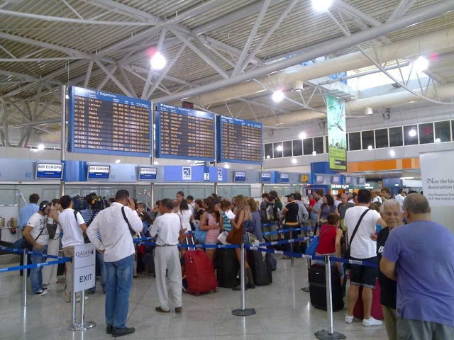 Τηλεφώνημα για βόμβα στο αεροδρόμιο «Ελευθέριος Βενιζέλος» - Φωτογραφία 1
