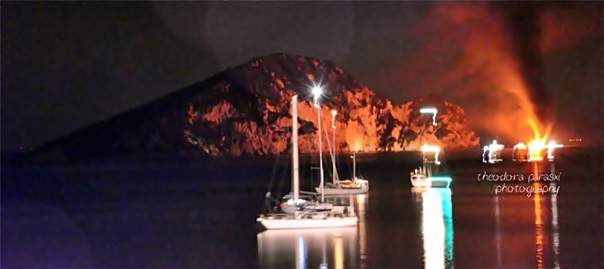 Ζάκυνθος: Ιστιοπλοϊκό σκάφος βυθίστηκε, έπειτα από πυρκαγιά - Φωτογραφία 2