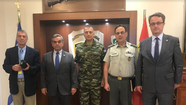Συνεργασία της Πανελλήνιας Ομοσπονδίας Στρατιωτικών με τον Αρχηγό ΓΕΣ - Φωτογραφία 1