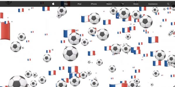 Η Apple ενημέρωσε την ιστοσελίδα της προς τιμήν των τελικών του Παγκοσμίου Κυπέλλου - Φωτογραφία 3