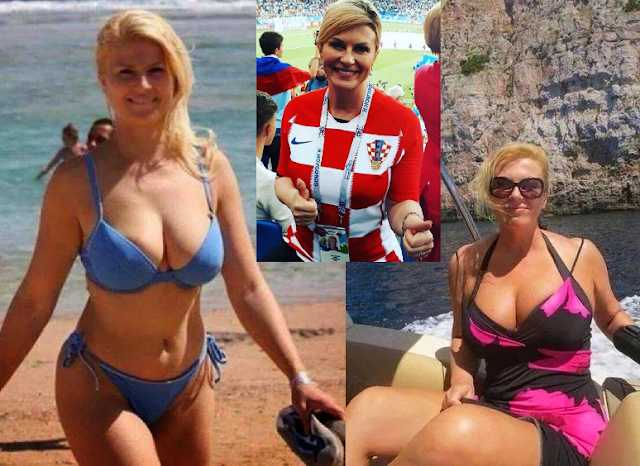 Η πληθωρική Πρόεδρος της Κροατίας είναι η πιο πιστή οπαδός της Εθνικής ομάδας (ΦΩΤΟ) - Φωτογραφία 1