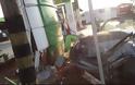 Αυτοκίνητο μπούκαρε σε βενζινάδικο στα Χανιά [photos] - Φωτογραφία 2