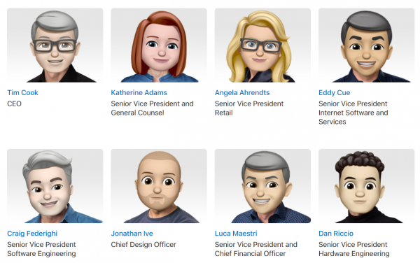Η Apple πρόσθεσε τις φωτογραφίες των βασικών υπαλλήλων στο Memoji - Φωτογραφία 3
