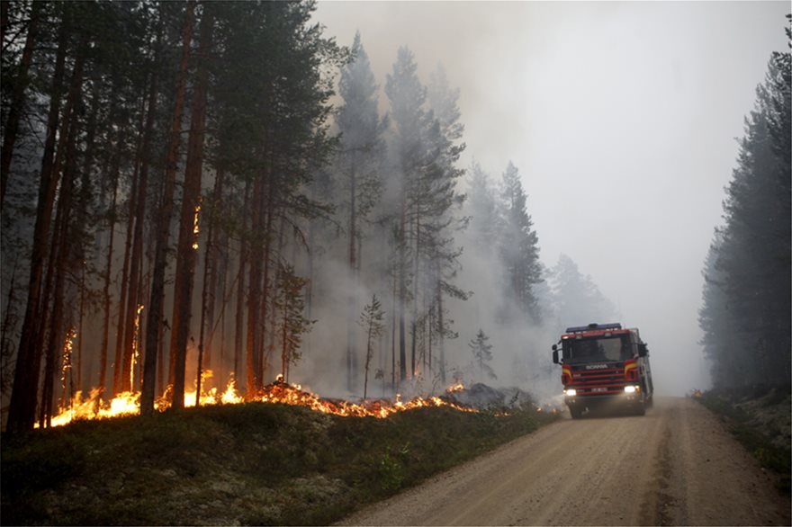 Τεράστιες πυρκαγιές στη Σουηδία - Καύσωνας στην Φινλανδία - Φωτογραφία 5