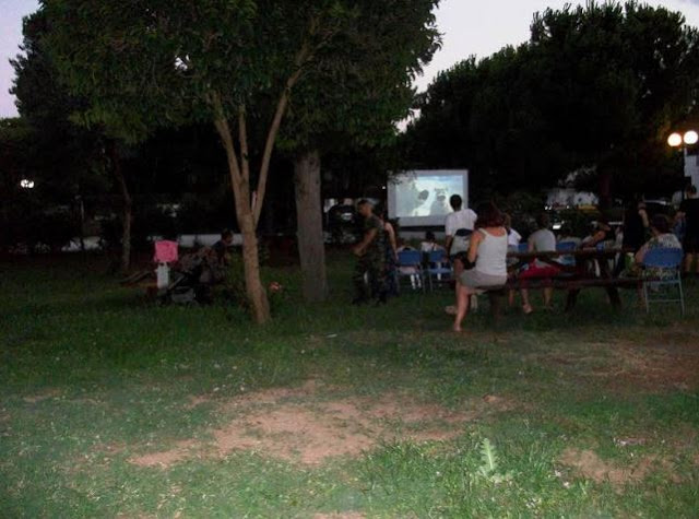 1η Στρατιά: Δημιουργία Παιδικού Θερινού Κινηματογράφου στο Χώρο του Στρατιωτικού Πρατηρίου (ΣΠ) Λάρισας - Φωτογραφία 4