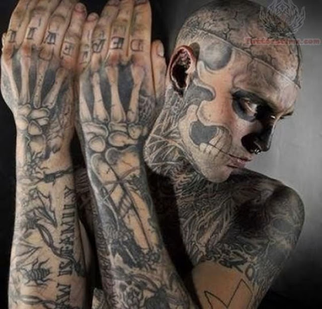 Το τερμάτισαν! Αυτοί είναι οι άνθρωποι με τα περισσότερα tattoo στον κόσμο... [photos] - Φωτογραφία 3
