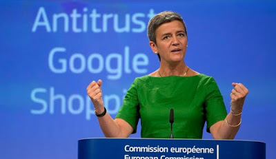Απάντηση ΕΕ στις ΗΠΑ με πρόστιμο μαμούθ στην Google - Φωτογραφία 1
