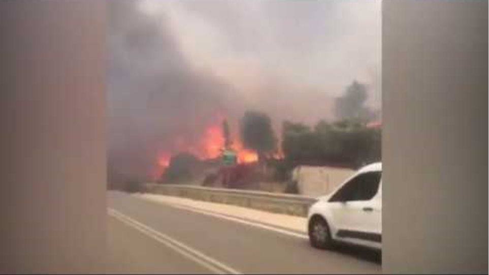 Πύρινη κόλαση στην Κινέτα: Κάηκαν σπίτια, εκκενώθηκαν οικισμοί - Φωτογραφία 2