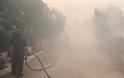 Πύρινη κόλαση στην Κινέτα: Κάηκαν σπίτια, εκκενώθηκαν οικισμοί - Φωτογραφία 16