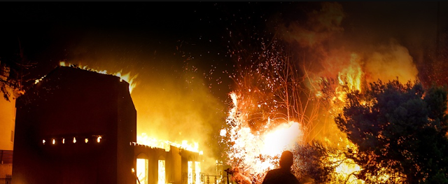 Τραγωδία στις φλόγες : Αναφορές για πέντε νεκρούς στην ανατολική Αττική - Φωτογραφία 1