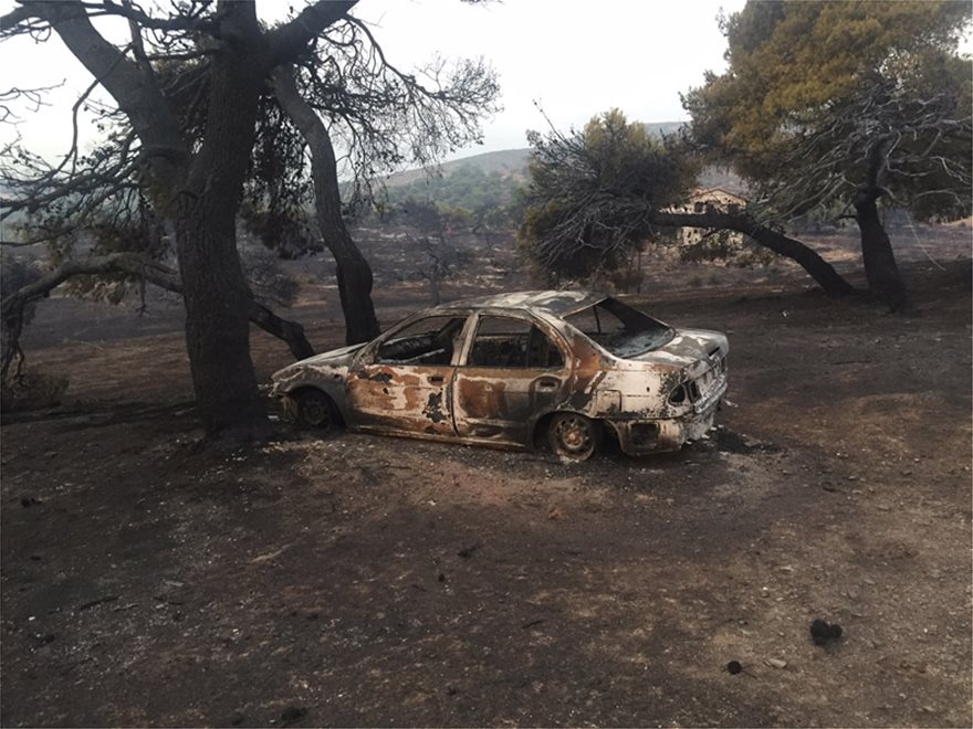 Πεντέλη: Απελπισία και οργή στ' αποκαϊδια - Φωτογραφία 5