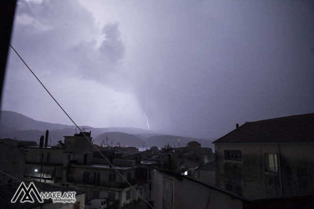 Έγινε κι αυτό χθες: Στην Αθήνα φονικές Φωτιές και στον ΑΣΤΑΚΟ βροχές! (ΦΩΤΟ: Make art) - Φωτογραφία 2