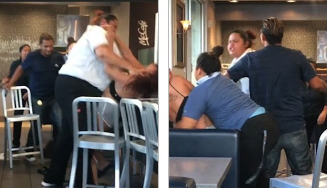 Υπάλληλος εστιατορίου McDonald’s πλακώνει στο ξύλο πελάτισσα επειδή προσπάθησε να γεμίσει Κύπελλο νερού με σόδα [photos+video] - Φωτογραφία 2