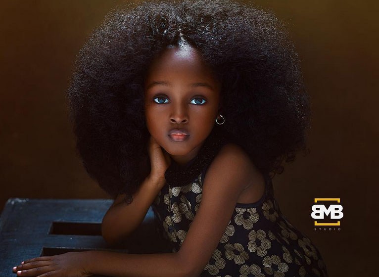 Μια 5χρονη από τη Νιγηρία είναι «το πιο όμορφο κορίτσι στον κόσμο»! - Φωτογραφία 4