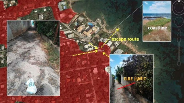 Η έρευνα του ΕΚΠΑ για το Μάτι: Οι ανύπαρκτες δίοδοι εξόδου και η επέλαση της φωτιάς (Χάρτες) - Φωτογραφία 2