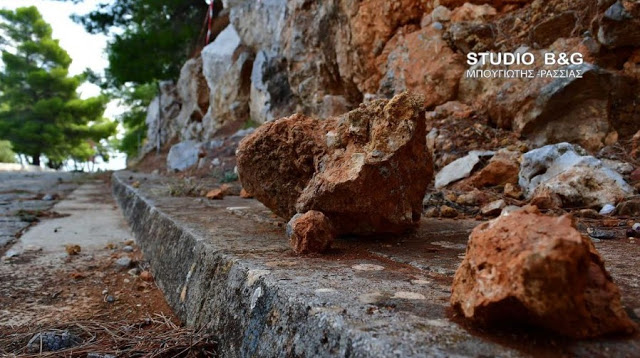 Ναύπλιο - Κατολισθήσεις στην Ακροναυπλία - Φωτογραφία 6