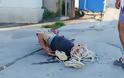 Κρήτη: Κάτοικοι ξυλοκόπησαν και έδεσαν σαν «σαλάμι» ληστή [Εικόνες]