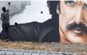 Εκπληκτικό γκράφιτι που απεικονίζει τον Νίκο Ξυλούρη - Φωτογραφία 1