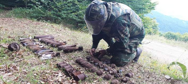 Ο Στρατός Ξηράς εξουδετέρωσε 34 νάρκες, 46 βλήματα και 21 χειροβομβίδες τον Ιούλιο [εικόνες] - Φωτογραφία 1