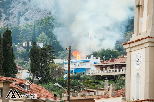 Πυρκαγιά στον ΑΣΤΑΚΟ κοντά σε σπίτια, την πρόλαβαν οι πυροσβέστες | ΦΩΤΟ: Make art - Φωτογραφία 2