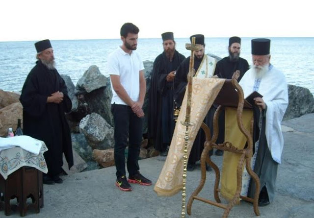 Μία ξεχωριστή βάπτιση στην Ι.Μ. Δοχειαρίου Αγίου Όρους - Φωτογραφία 3