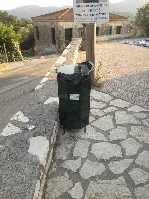 Τοποθέτησε κάδους απορριμάτων η ΚΟΙΝΩΦΕΛΗΣ ΕΠΙΧΕΙΡΗΣΗ Δήμου Ξηρομέρου, στα πλαίσια περιβαλλοντικών δράσεων - Φωτογραφία 17