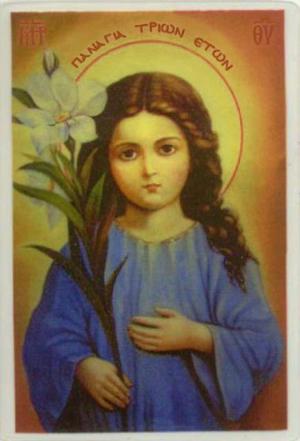 Αυτή είναι η μοναδική εικόνα της Παναγίας που την δείχνει τριών χρονών - Φωτογραφία 2