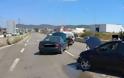 Αγρίνιο: Σφοδρή σύγκρουση οχημάτων στην Εθνική Οδό (ΔΕΙΤΕ ΦΩΤΟ)