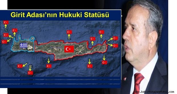 Η πρόκληση Τούρκου εθνικιστή, που χαρακτηρίζει... τουρκική υπό ελληνική κατοχή την Κρήτη αλλά και τα γύρω νησιά! (εικόνες) - Φωτογραφία 1
