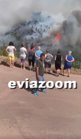 Εύβοια: Μεγάλη φωτιά στο Κοντοδεσπότι - Εκκενώνονται χωριά - Μια «ανάσα» από τα σπίτια οι φλόγες! (ΦΩΤΟ & ΒΙΝΤΕΟ) - Φωτογραφία 3