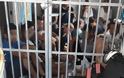 Εικόνες ντροπής στο αστυνομικό τμήμα Σαντορίνης - Άνθρωποι στοιβαγμένοι ο ένας πάνω στον άλλο - Φωτογραφία 3