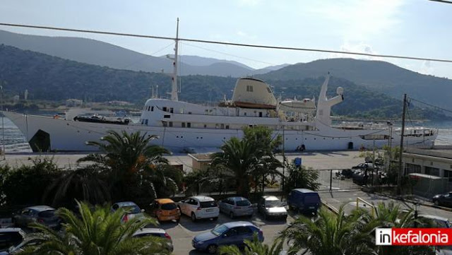 Στο Αργοστόλι η θρυλική θαλαμηγός Christina O του Ωνάση (ΔΕΙΤΕ ΦΩΤΟ) - Φωτογραφία 3