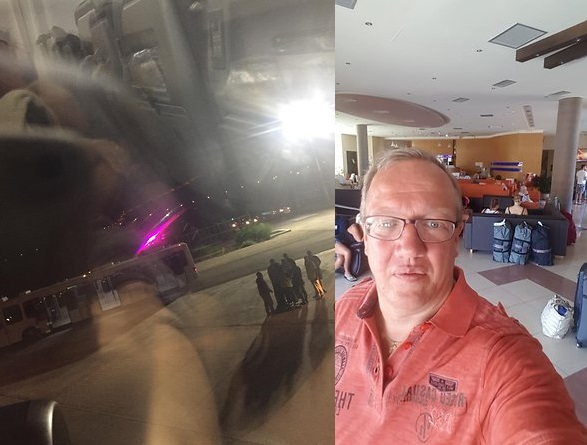 Η απειλή για βόμβα... γραμμένη με σαπούνι!- Οι εικόνες από την πτήση της Condor που έκανε αναγκαστική προσγείωση στα Χανιά - Φωτογραφία 3