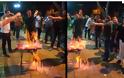 Φωτιά με ουίσκι στη ΧΡΥΣΟΒΙΤΣΑ Ξηρομέρου για τον ΒΕΛΛΙΣΑΡΗ! (VIDEO)